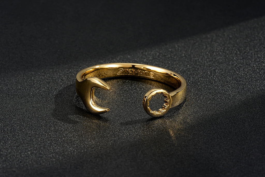 New Premium 9mm Large Gold Filled Bonded Spanner Wrench