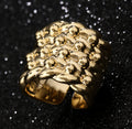 Gold XXL Keeper Ring