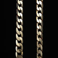 Luxury 12mm Gold Plated Cuban Curb Bracelet - High-End Look, 8 Inch, 36g