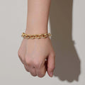 New 10mm Gold-Filled Belcher Bracelet – 8 Inch with Albert Clasp