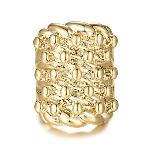 New Heavy 9ct Gold Filled XXXL Keeper Ring With Sizes