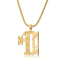 Gold No1 MUM Pendant Necklace 22” Snake Chain Gift for Mum 17g