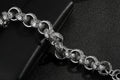 Luxury XXL Silver 20mm Ornate Belcher Bracelet with Albert Clasp