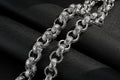 Luxury Silver XXL 20mm Ornate Half Kilo Belcher Chain - 28 inch