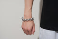 Luxury XXL Silver 20mm Ornate Belcher Bracelet with Albert Clasp