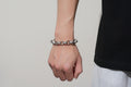 Luxury Silver 15mm Alternate Ornate Belcher Bracelet