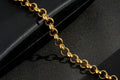 8mm Gold Belcher Bracelet – Classic 8 Inches, Smooth Pattern