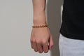 8mm Gold Belcher Bracelet – Classic 8 Inches, Smooth Pattern