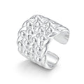 Premium Silver XXL Keeper Adjustable Ring