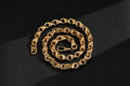 Luxury Gold XXL 15mm 3D Tulip Chain with Albert Clasp Super Heavy