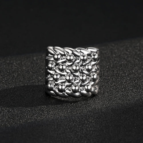 Waterproof Silver XXL Keeper Ring – Sizes 9, 10, 11 Available (UK Sizes S, T, V)