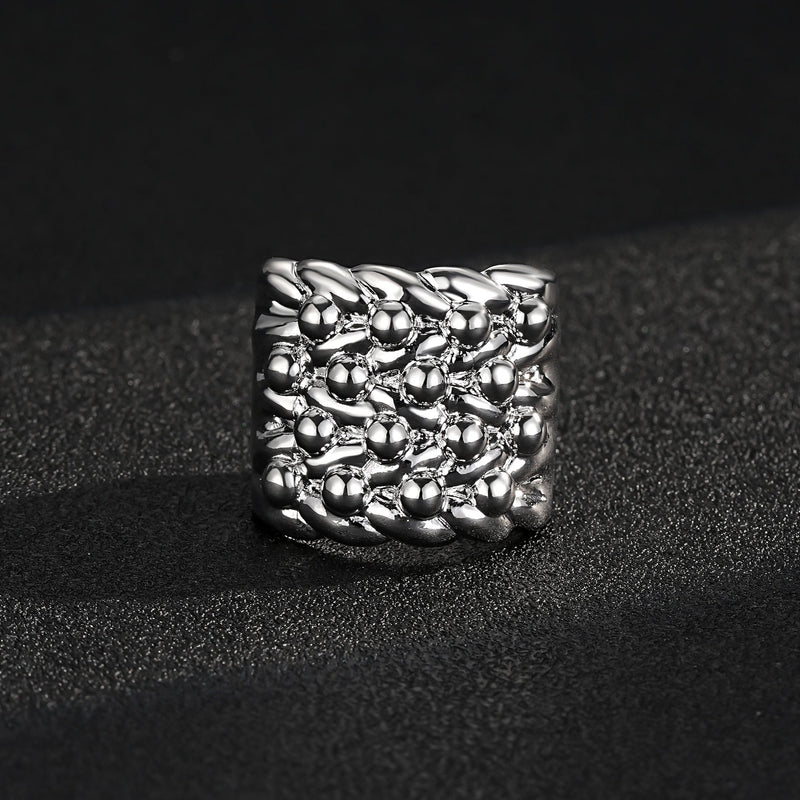 Waterproof Silver XXL Keeper Ring – Sizes 9, 10, 11 Available (UK Sizes S, T, V)