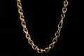 Luxury Gold XXL 15mm 3D Tulip Chain with Albert Clasp Super Heavy