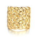 New Premium 9ct Gold Filled XXL Keeper Ring