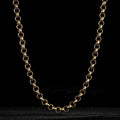 New Premium 8mm Gold Filled Diamond Cut Pattern Belcher Chain 16/20/24/30 Inch