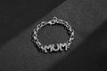Silver Mum Belcher Bracelet