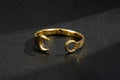 New Premium 9mm Large Gold Filled & Bonded Spanner Wrench Bangle Bracelet - Durable