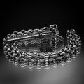 Silver Filled Bonded Double Barrel Shotgun Pendant 24 Inch