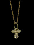 New Gold Filled Bonded Dummy Pendant Necklace 22 Inch 3mm Rope Chain