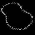 10mm Silver-Filled Diamond Cut Belcher Chain – 24 Inch Unisex (New)