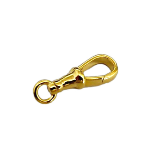 Gold 40mm XL Heavy Smooth Albert Clasp - Clasp Only