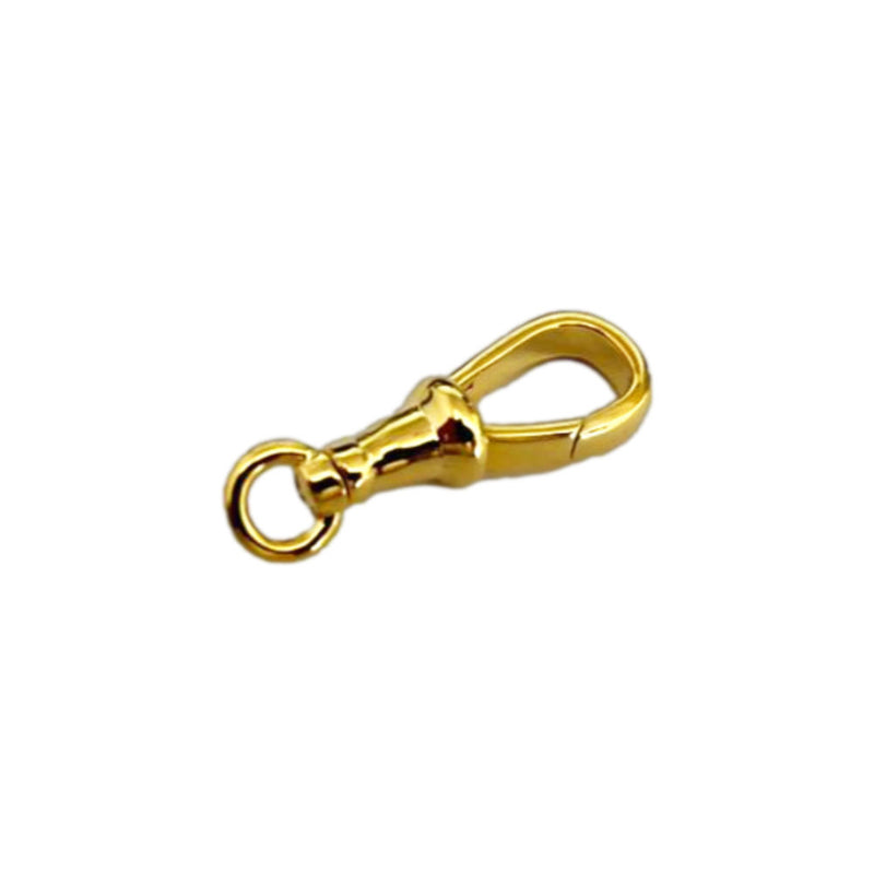 30mm Large Gold Smooth Albert Clasp - Clasp Only