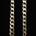 New High Quality Luxury Gold 12mm Cuban Curb Bracelet