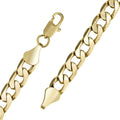 Luxury 6mm Gold Cuban Curb Chain Bracelet