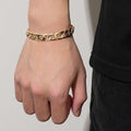 9mm Gold Filled Cuban Link Bracelet – Premium Gold Finish, 6-Inch