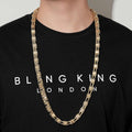 Premium Upgraded Heavy 10mm Gold Cage Chain