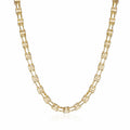 Premium Upgraded Heavy 10mm Gold Cage Chain