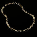 10mm Gold Filled & Bonded Classic Belcher Chain 16 Inches Heavy Statement Necklace