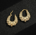 Premium 30mm Gold Oval Gypsy Creole Earrings – Lightweight & Stylish