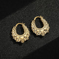 Premium 30mm Gold Oval Gypsy Creole Earrings – Lightweight & Stylish
