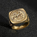 New Premium 9ct Gold Filled Dragon Slayer Ring