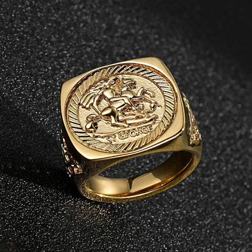 New Premium 9ct Gold Filled Dragon Slayer Ring