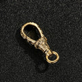 Gold Extra Large Heavy Ornate Albert Clasp - Clasp Only