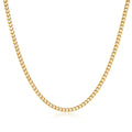 4mm Gold Franco Chain Necklace