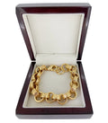 14mm Gold XL Ornate Belcher Bracelet