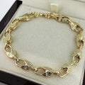 Gold Tulip Bracelet-Bracelets-Bling King-Bling King