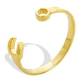 Gold Spanner Wrench Bangle Bracelet